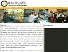 Tablet Screenshot of cdrewu-dcrt.org